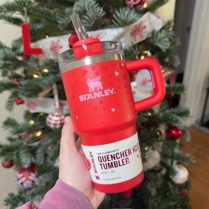 SOLD Stanley Quencher 20oz - Ruby Hearts